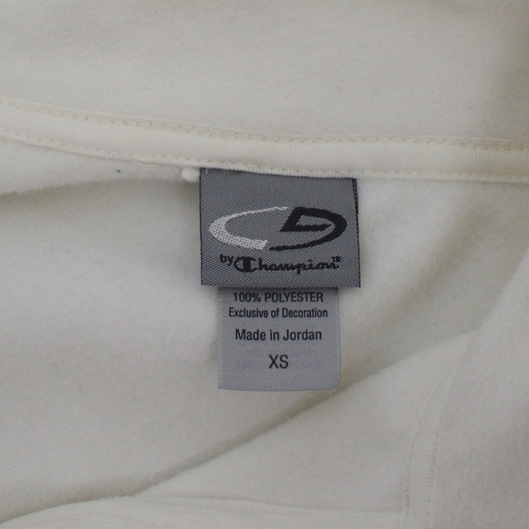 C9 by Champion 1/4 zip pullover top ivory cream off white - Picture 4 of 4